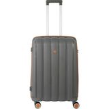 MÇS V305 Arty Y.üretim Pp Valiz - Gri - Hardal