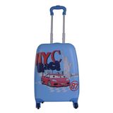 Mcs V307 Mavi Nycrace ABS Çoçuk Valiz