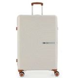 Mcs V374 75 cm Beyaz Pudra Polipropilen Valiz
