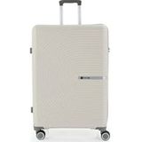 Mcs V374 75 cm Büyük Boy Gri Polipropilen Valiz