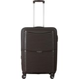 MÇS V379 Aura Y.üretim Pp Valiz 55 cm - Acı Kahverengi