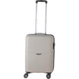 MÇS V379 Aura Y.üretim Pp Valiz 55 cm - Beyaz - Gri