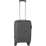 MÇS V379 Aura Y.üretim Pp Valiz 55 cm - Gri