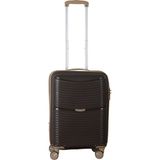 MÇS V379 Aura Y.üretim Pp Valiz 55 cm - Koyu Kahverengi