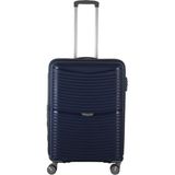 MÇS V379 Aura Y.üretim Pp Valiz 65 cm - Lacivert - Gri