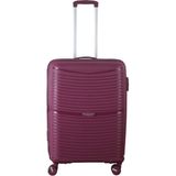 MÇS V379 Aura Y.üretim Pp Valiz 65 cm - Mürdüm