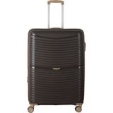 MÇS V379 Aura Y.üretim Pp Valiz 75 cm - Koyu Kahverengi