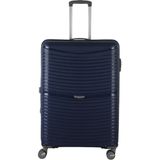MÇS V379 Aura Y.üretim Pp Valiz 75 cm - Lacivert - Gri