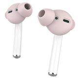 McStorey Airpods-EarPods ile Uyumlu Kulaklık Kılıfı 0.5mm İnce Tasarım 3Çift S Boy Sağlam Kavrama Pembe