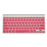 McStorey Apple Magic Keyboard A1314 A1242 Uyumlu Klavye Koruyucu Türkçe Q Baskı Silikon Kaplama US İngilizce Klavyeyi Türkçeye Çeviren Ultra İnce Kaymaz Toz ve Sıvı Koruma Keyboard Cover Pembe
