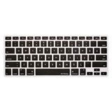 McStorey Apple Magic Keyboard A1314 A1242 Uyumlu Klavye Koruyucu Türkçe Q Baskı Silikon Kaplama US İngilizce Klavyeyi Türkçeye Çeviren Ultra İnce Kaymaz Toz ve Sıvı Koruma Keyboard Cover Siyah