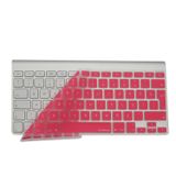 McStorey Apple Magic Keyboard A1314 A1243 Türkçe Q Uyumlu Klavye Koruyucu – UK İngilizce ISO Ters L Enter Silikon Kaplama Ultra İnce Kaymaz Toz ve Sıvı Koruma Keyboard Cover Açık Pembe