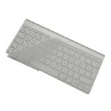 McStorey Apple Magic Keyboard A1314 A1243 Türkçe Q Uyumlu Klavye Koruyucu – UK İngilizce ISO Ters L Enter Silikon Kaplama Ultra İnce Kaymaz Toz ve Sıvı Koruma Keyboard Cover Şeffaf