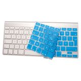 McStorey Apple Magic Keyboard A1314 A1243 Uyumlu Klavye Koruyucu Türkçe F Dizilim Silikon Kaplama UK ve TR Q Klavyeleri Türkçe F’ye Çeviren Ultra İnce Kaymaz Daktilo Tipi Keyboard Cover Mavi