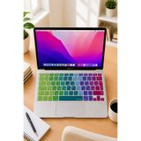 Mcstorey Arapça Klavye Macbook Air Pro Kılıf Klavye Koruyucu (ESKİ USB'Lİ MODEL 2008-2017) Ile Uyumlu Dazzle