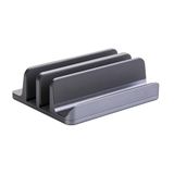 McStorey Dikey Laptop Standı Metal Alüminyum MacBook Air, MacBook Pro ve 11-16 inç Notebook ile Uyumlu Ergonomik Bilgisayar Tutucu Masaüstü Düzenleyici Gri