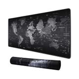 McStorey Dünya Haritası Gaming Mouse Pad 60x30 cm, Kaymaz Kauçuk Tabanlı Masa Matı, Dikişli Kenar, 3 mm Kalınlık, Mikro Dokuma Kumaş, Klavye ve Mouse Altlığı, Ofis ve Oyuncu Masası için