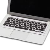 McStorey MacBook Air 11 inç Klavye Koruyucu Türkçe Q – A1370 A1465 Uyumlu – US ANSI Düz Enter – İngilizce Klavyeyi Türkçeye Çeviren Silikon Kaplama Siyah