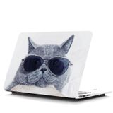 McStorey MacBook Air 13 İnç Kılıf A1369 A1466 Uyumlu (2010–2017) Lazer Baskılı Kedi Desenli Sert Kapak Koruyucu Hard Case R-183