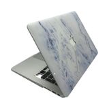 McStorey MacBook Air 13 İnç Kılıf A1369 A1466 Uyumlu Beyaz Mermer Desenli Sert Koruyucu Hard Case Kapak İnce Hafif