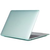 McStorey MacBook Air 13 İnç Kılıf A1369 A1466 Uyumlu Şeffaf Kristal Hard Case Sert Koruyucu Kapak İnce Hafif Çizilme Korumalı 2010-2017 Açık Yeşil