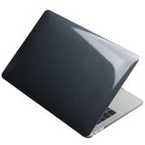 McStorey MacBook Air 13 İnç Kılıf A1369 A1466 Uyumlu Şeffaf Kristal Hard Case Sert Koruyucu Kapak İnce Hafif Çizilme Korumalı 2010-2017 Siyah
