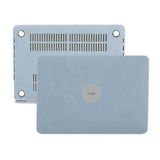 McStorey MacBook Air 13 inç Kılıf – Mavi Kumaş Kaplama, Sert Kapak Koruyucu, İnce Hafif Tasarım, A1369 A1466 Uyumlu