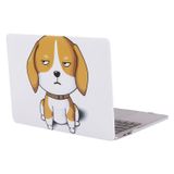 McStorey MacBook Air 13 Kılıf A1369 A1466 Uyumlu Köpek Desenli TPU İnce Hafif Darbe Emici Lazer UV Baskılı Sert Koruyucu Kapak Kahverengi