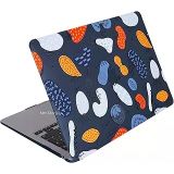 McStorey MacBook Air 13 Kılıfı A2337 M1 A2179 A1932 Uyumlu Özel Sanatsal Desenli Hard Case Sert Koruyucu Kapak Mat Yüzey Çizilmeye Dayanıklı Siyah