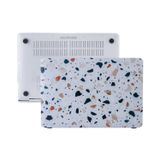 McStorey MacBook Air Kılıf 13 inç A1369 A1466 ile Uyumlu 2010-2017 Eski USBli Model | Darbeye ve Çizilmeye Dayanıklı Plastik Sert Koruyucu Kapak | Yüksek Kaliteli TerrazzoNL Desenli Hard Case Gri