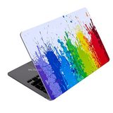 McStorey Macbook Air Kılıf A2179 ile Uyumlu Laptop Kaplama Sticker Koruyucu Paint01NL Karışık