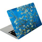 McStorey Macbook Air Kılıf A2179 ile Uyumlu Laptop Sticker Koruyucu Kaplama Flower03NL Açık Yeşil