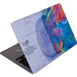 Mcstorey Macbook Air Kılıf A2179 ile Uyumlu Sticker Kaplama Laptop Koruyucu Brainnl - Beyaz