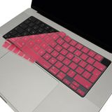 McStorey Macbook Air Pro Klavye Kılıfı UK(EU) İngilizce M1-M2-M3 A2681 A2941 A2442 A2485 A2992 A2991 - Açık Pembe