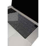 Mcstorey Macbook Air Pro Klavye Koruyucu Silikon Kılıf M5 M4 M3 M2 M1, İngilizce Baskılı UK-Ters L Enter Tipi