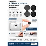McStorey MacBook Air Pro uyumlu A1278 A1286 A1297 A1370 A1465 A1369 A1466 Alt Kapak Plastiği Rubber Feet Seti kaymaz taban yenileme parçası darbe önleyici tam uyum 2010-2017 Siyah