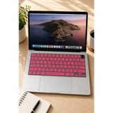 Mcstorey Macbook Kılıf Klavye Koruyucu Air Pro M1-m2-m3-m4 Ingilizce Baskı (US-ABD) A2681 A2941 A2442 A2485