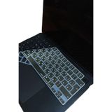 Mcstorey MacBook Klavye Koruyucu Rusça Baskılı UK-EU ISO Enter M5 M4 M3 M2 M1 Uyumlu İnce Silikon Kaplama