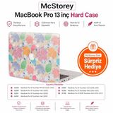 McStorey MacBook Pro 13 Deri Dokulu Kılıf A1706 A1708 A1989 A2159 A2251 A2289 A2338 M1 M2 Uyumlu İnce Hafif Sert Kılıf Koruyucu Kapak