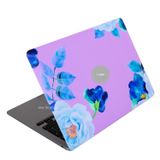 McStorey MacBook Pro 13 inç A2338 Uyumlu M1/M2 3M Sticker Kaplama Laptop Skin – Hassas Lazer Kesim Tam Kaplama (Üst+Alt Kasa) Çizilme Koruması Lila