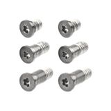 McStorey MacBook Pro 13 inç Alt Kapak Vidaları Screw Set, A1708 A2159 A2289 A2338 M1 M2 Uyumlu, Pentalobe P5 Yedek Vida, Gümüş & Uzay Grisi Yedek Parça Gümüş