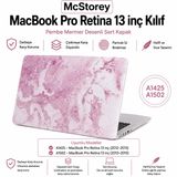 McStorey MacBook Pro 13 İnç Kılıf A1425 A1502 Uyumlu Sert Kapak Hard Case Koruyucu Retina 13 Laptop Kılıfı Mermer Desenli Çizilmeye Dayanıklı İnce Hafif Koruma R-03