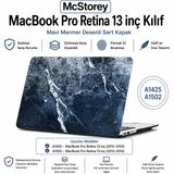 McStorey MacBook Pro 13 İnç Kılıf A1425 A1502 Uyumlu Sert Kapak Hard Case Koruyucu Retina 13 Laptop Kılıfı Mermer Desenli Çizilmeye Dayanıklı İnce Hafif Koruma R-25