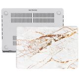 McStorey MacBook Pro 13 Mermer Desenli Kılıf A1706 A1708 A1989 A2159 A2251 A2289 A2338 M1 M2 Uyumlu Baskılı Sert Kılıf İnce Hafif Koruyucu Kapak R-09