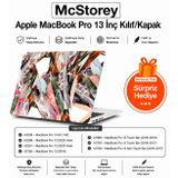McStorey MacBook Pro 13 Mermer Desenli Kılıf A1706 A1708 A1989 A2159 A2251 A2289 A2338 M1 M2 Uyumlu TPU Sert Kılıf İnce Hafif Koruyucu Kapak R-27