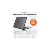 McStorey MacBook Pro 14.2 İnç Kılıf A2442 A2779 A2918 A2992 A3112 A3401 A3185 A3434 A3426 A3427 Uyumlu Shockproof Rugged Hard Case TPU Bumper Darbe Korumalı Hibrit Sert Kapak Siyah