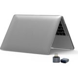 McStorey MacBook Pro 14.2 inç Kılıf M5-M4-M3-M2-M1 Uyumlu Mat TPU Sert Kapak Parmak İzi Bırakmaz İnce Hafif Darbe Çizik Koruyucu Siyah