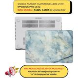 McStorey Macbook Pro Kılıf 13 inç Mermer11NL (Eski HDMI'lı Model 2012-2015) A1425 A1502 ile Uyumlu
