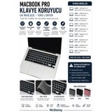 Mcstorey Macbook Pro Kılıf Klavye Koruyucu 13inç M1-m2 Ingilizce Baskı (UK-EU) A2289 A2251 A2338 A2141 Uyumlu