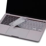 McStorey Macbook Pro Klavye Kılıfı 13inç M1-M2 Türkçe Q Baskı A2338 2289 2251 A2141 ile Uyumlu - Şeffaf
